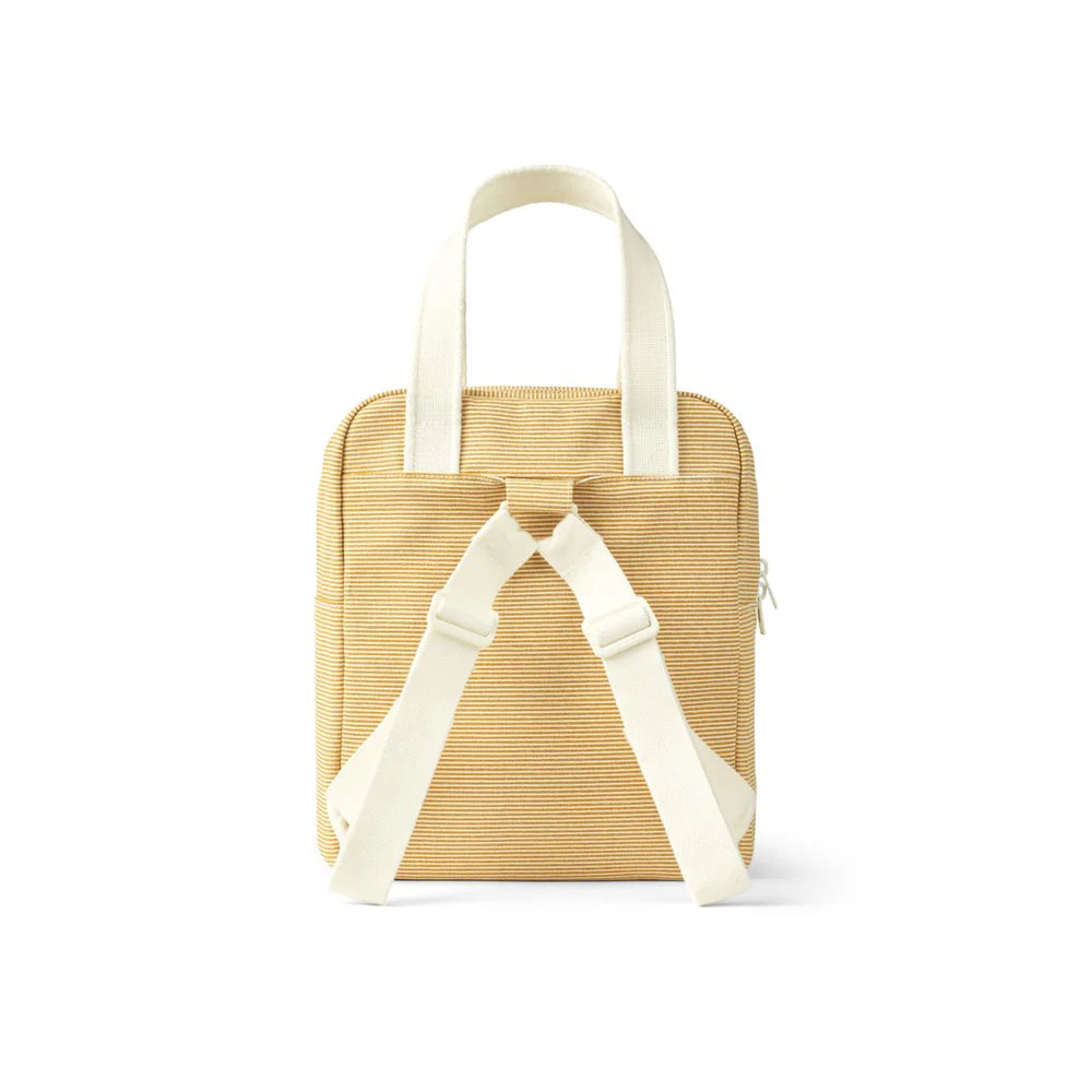 Mochila Elsa yellow stripe Liewood