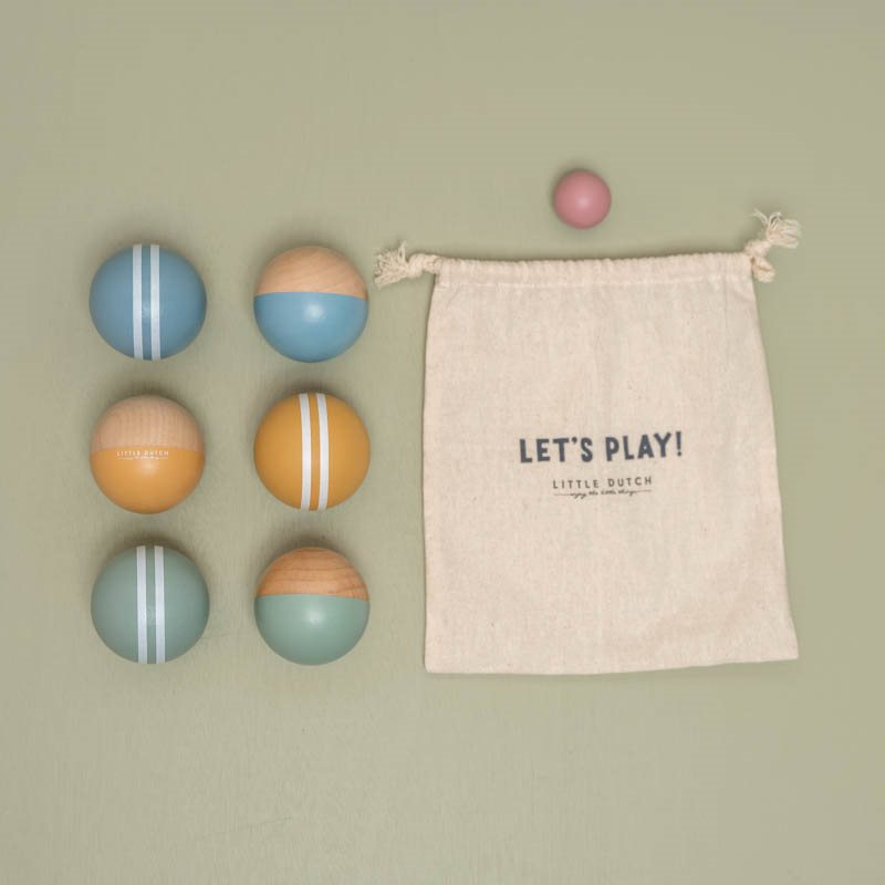 Set de petanca infantil FSC de Little Dutch