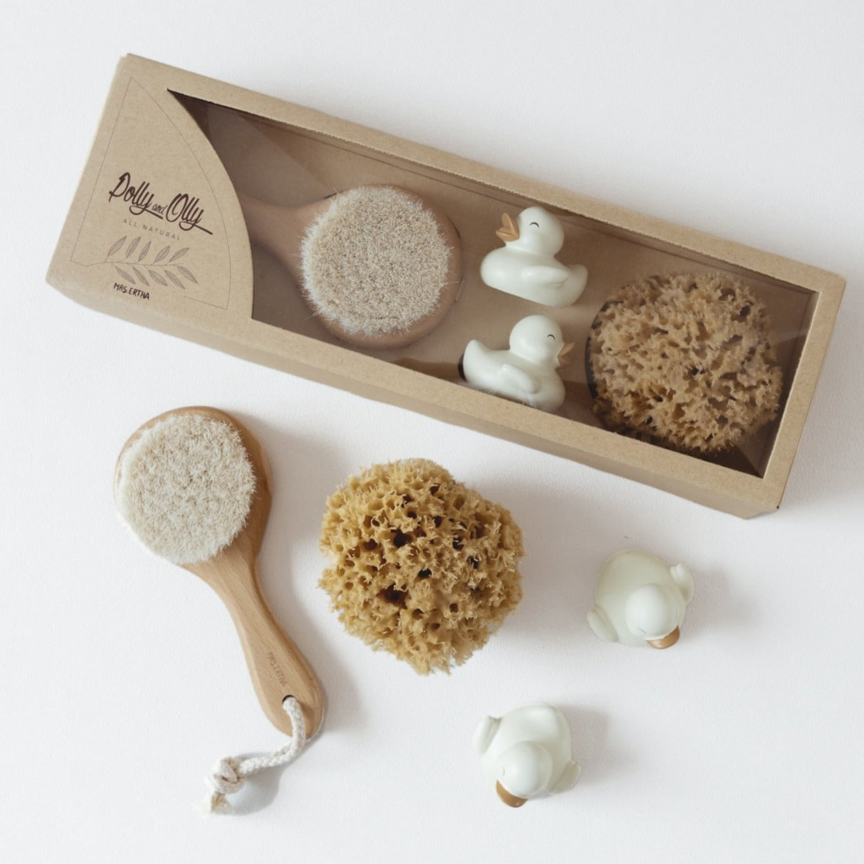 Polly & Olly - Kit de baño natural