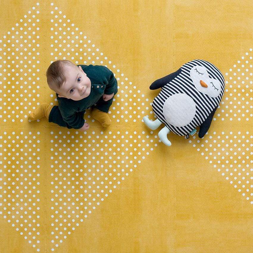 Alfombra de juego Toddlekind Earth Mostaza