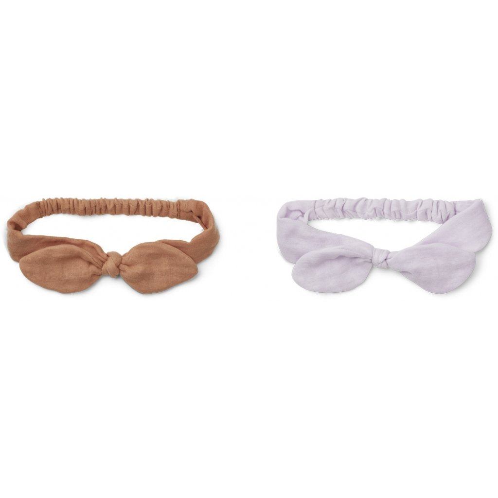Pack 2 Diademas con lazo Henny | Tuscany rosa de Liewood