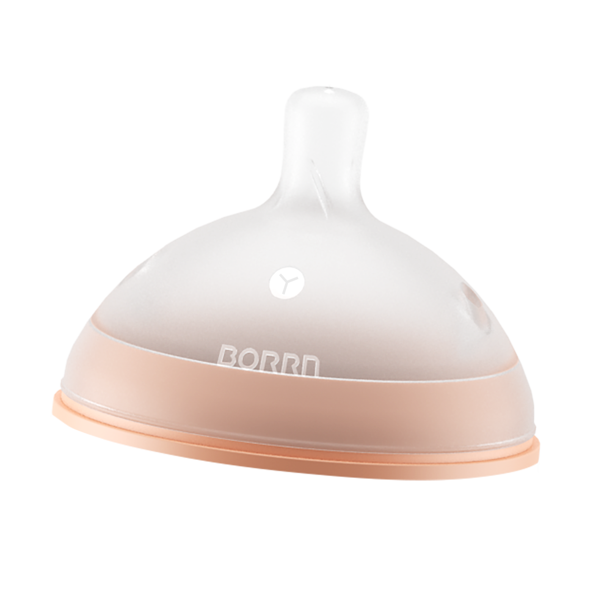Tetina silicona Flujo Variable (Y) Borrn naranja
