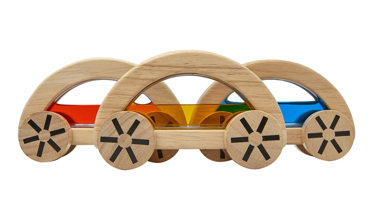 Coches de agua 3 modelos madera- Plantoys