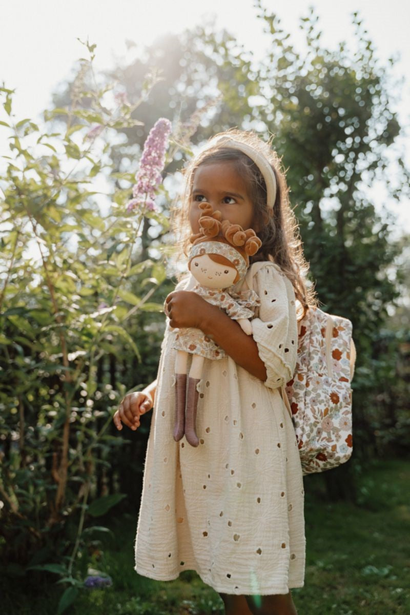 Mochila infantil Vintage flores de Little Dutch