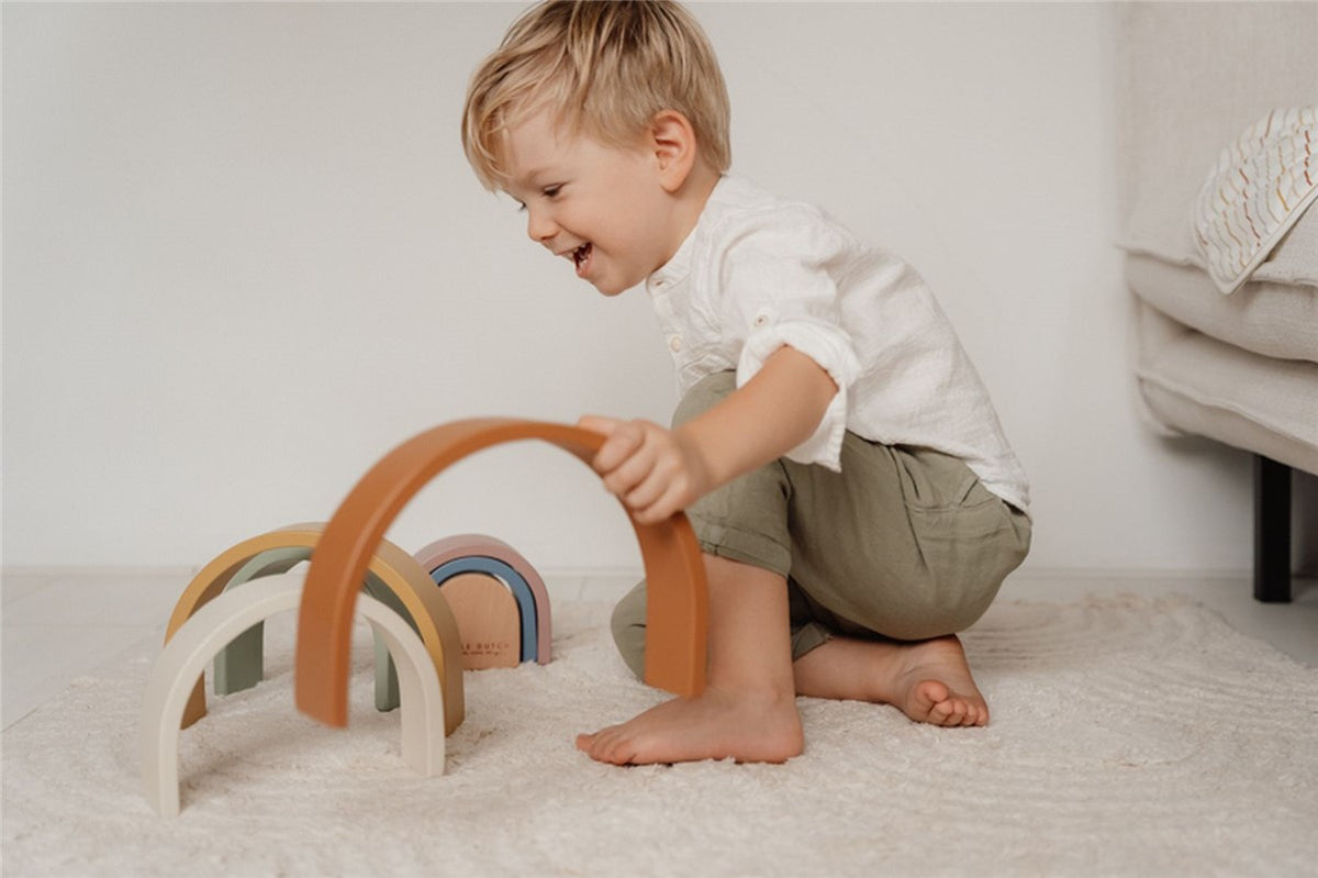 Arcoiris Vintage FSC de Little Dutch