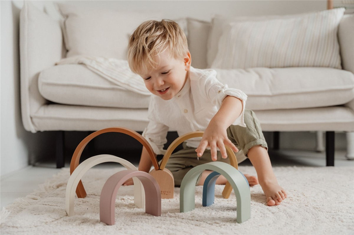 Arcoiris Vintage FSC de Little Dutch