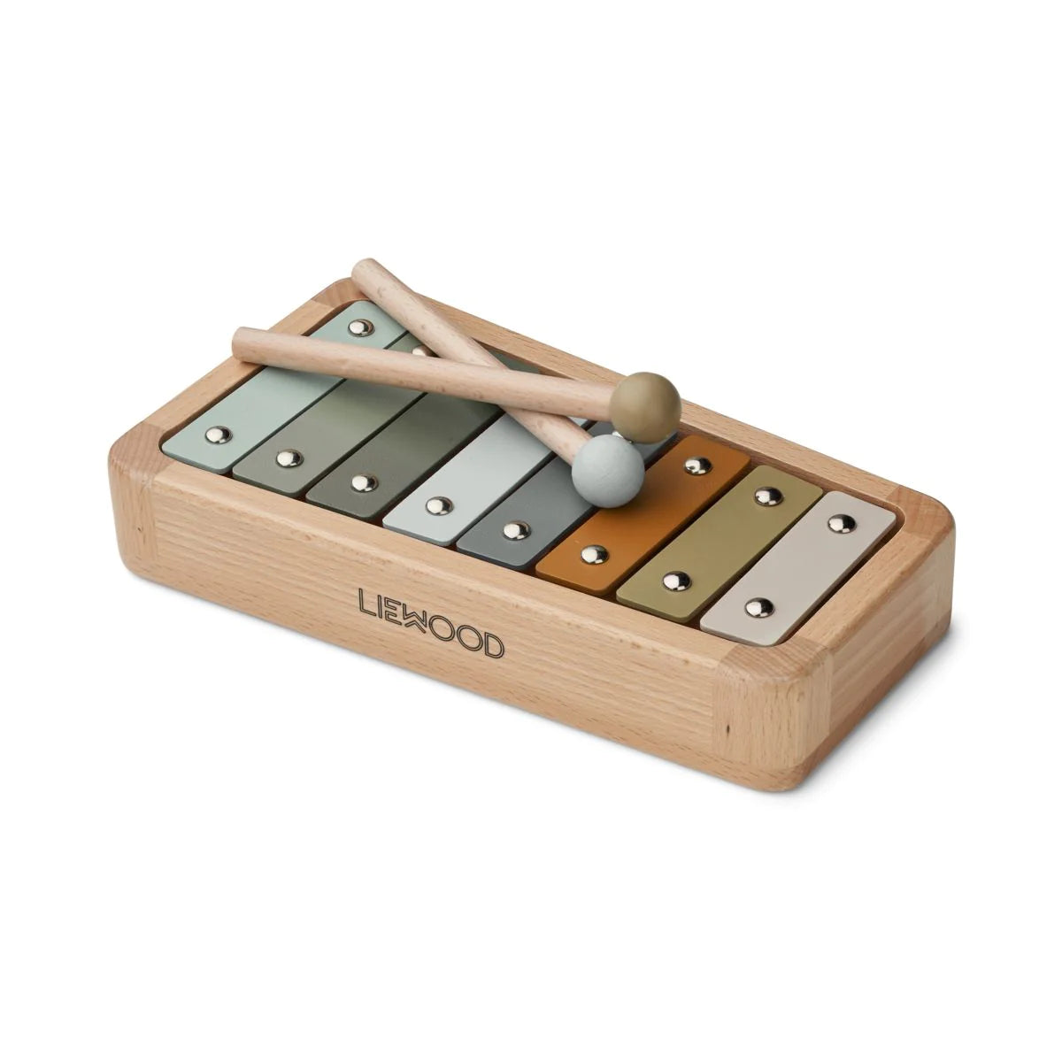 Xilófono Stuart de madera oat de Liewood