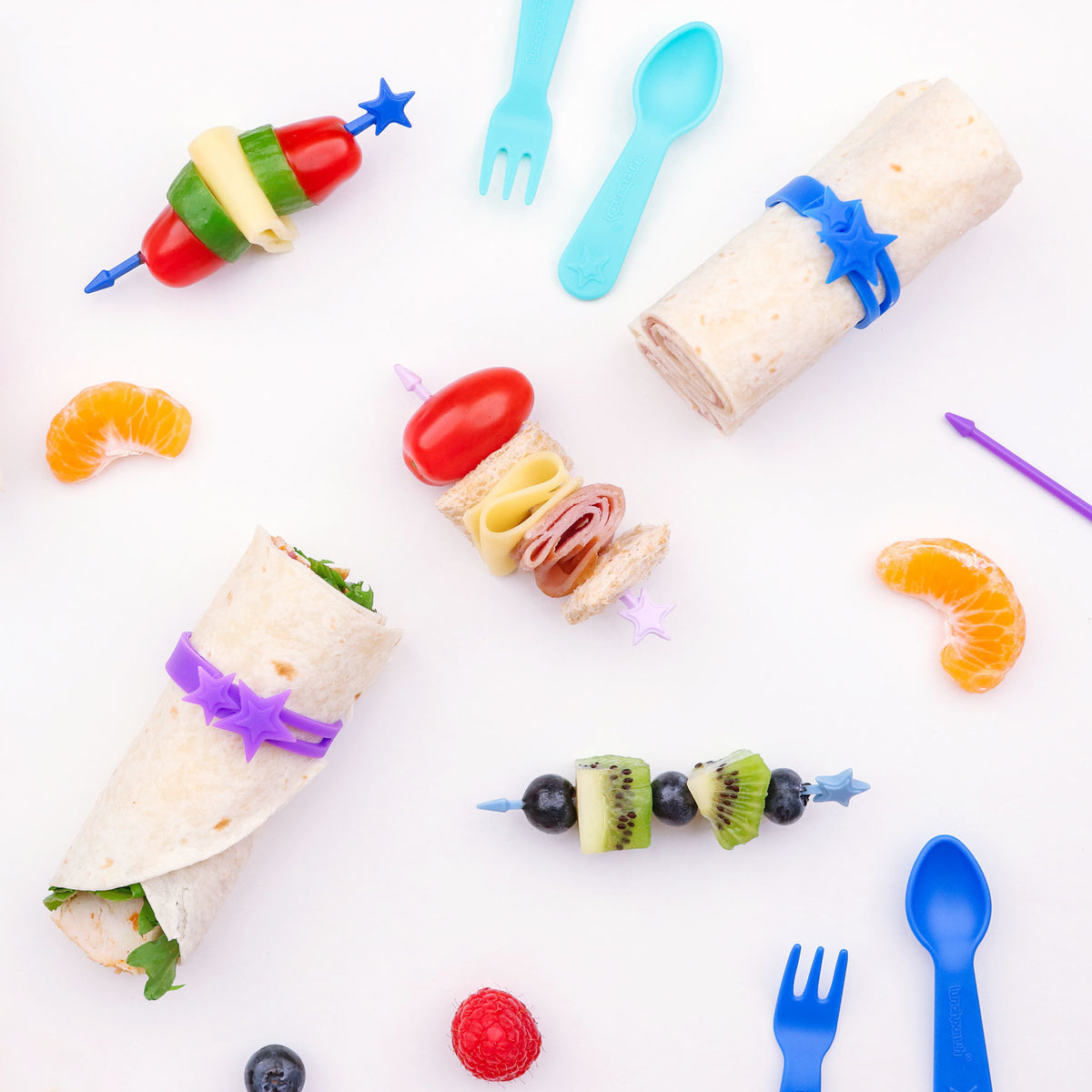 Pack de 4 Lunch Punch Amarillo Yumbox